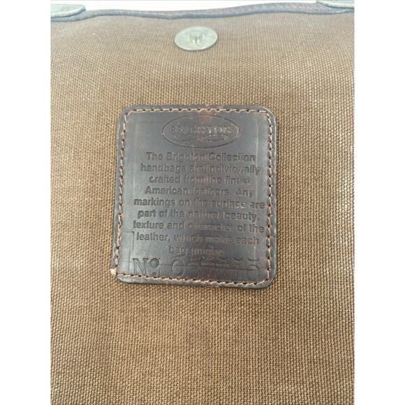 Vintage Brighton Leather Pebbled Brown Croc Embossed Shoulder Bag Purse - Picture 4 of 15